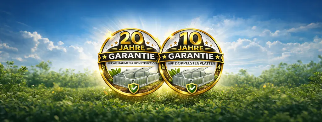 Garantiebedingungen Frühbeete