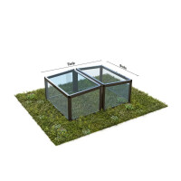 Frühbeet mit Satteldach 103 x 103 c gallery