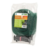 Laubschutz-Netz 17mm mit 10 Netzhaltern 5